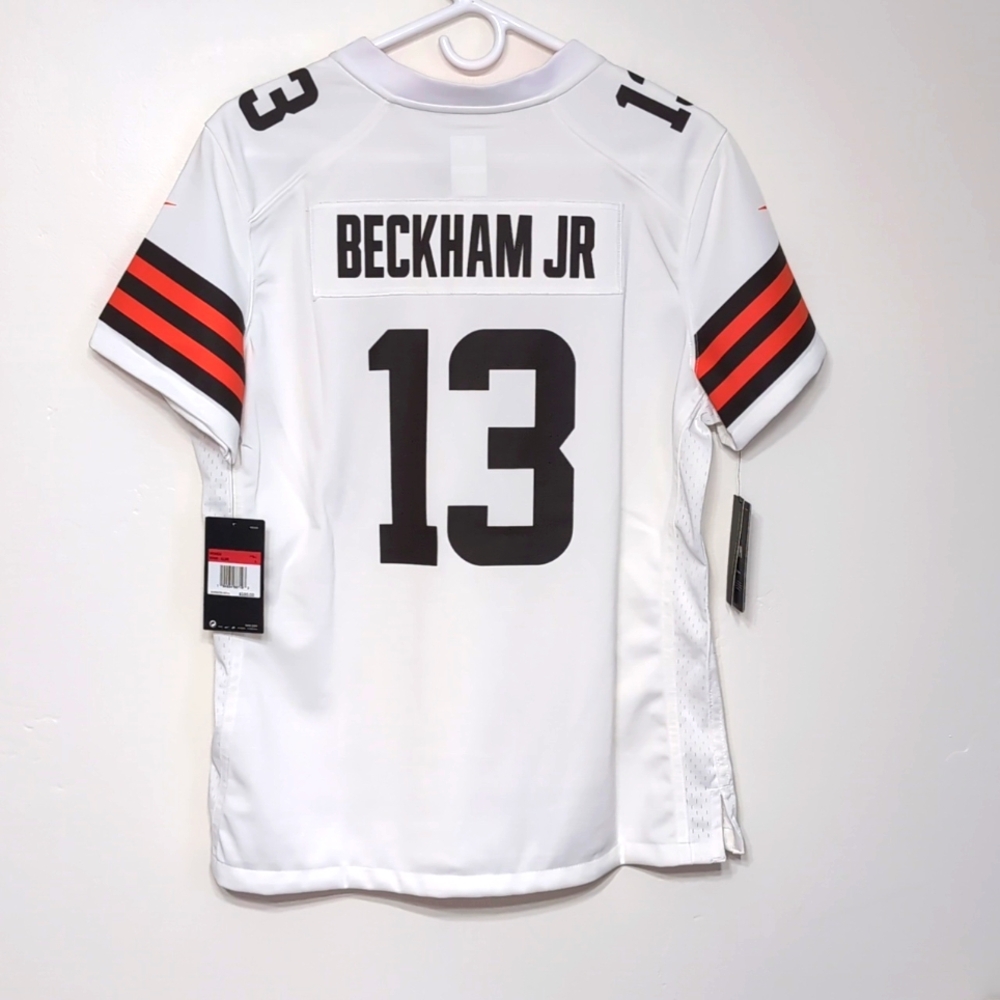 NIKE Odell Beckham Jr #13 NFL On Field Apparel Jersey